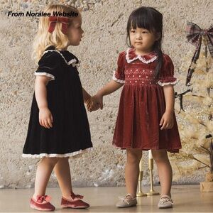 NWT: NORALEE AMELIA DRESS IN BLACK (12M)